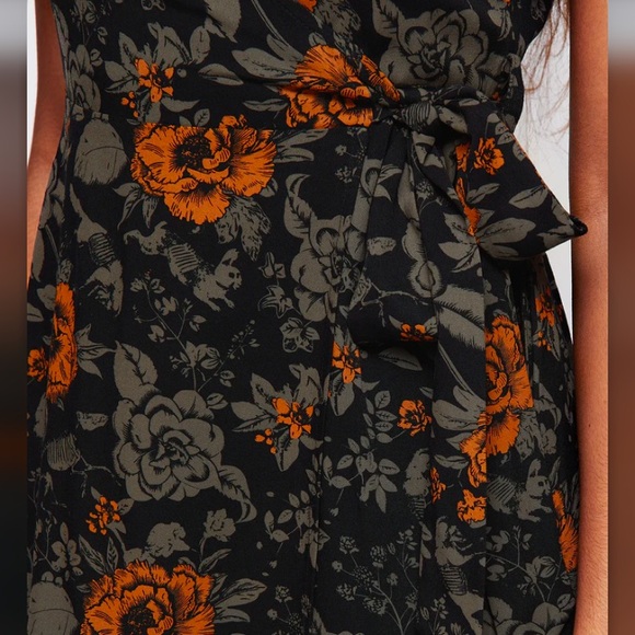 🖤SOLD🖤 Disturbia | Mortify Mini Wrap Dress - Picture 2 of 3